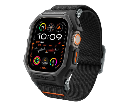 Opaska do smartwatchy Spigen Lite Fit ”Pro” Apple Watch Ultra 1 / 2 (49 Mm) Matte Black